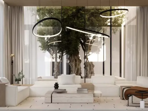 Al Naseem Villas by Modon Properties — интерьер гостиной, фото 9