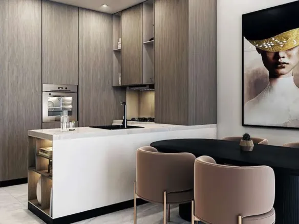 Al Serh Residences 11 — кухня-столовая