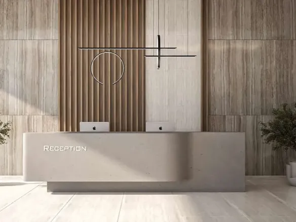 Al Serh Residences 11 — зона ресепшн