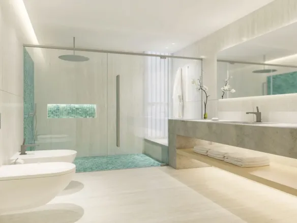 Al Zorah Beach Hills Villa's — ванная комната