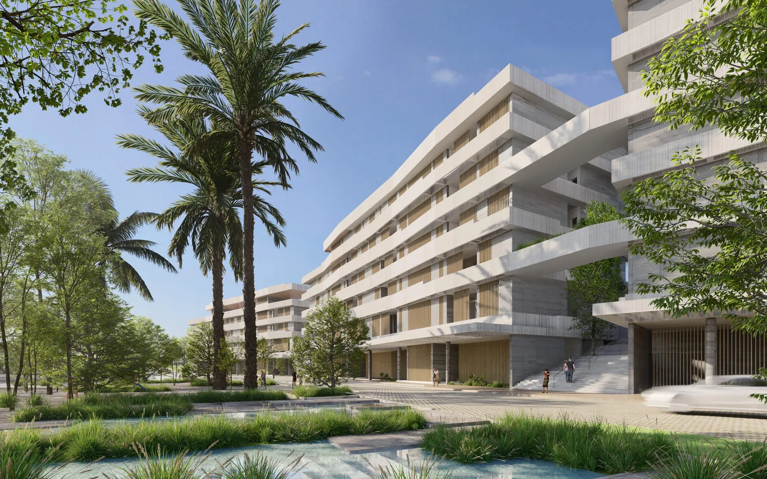Al Zorah Seaside Hills — вид на комплекс