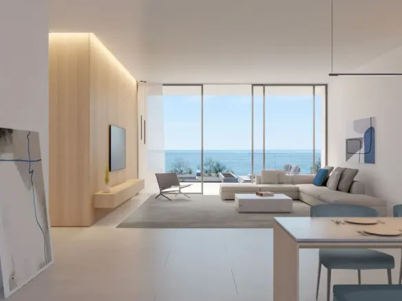 Al Zorah Seaside Hills — интерьер гостиной