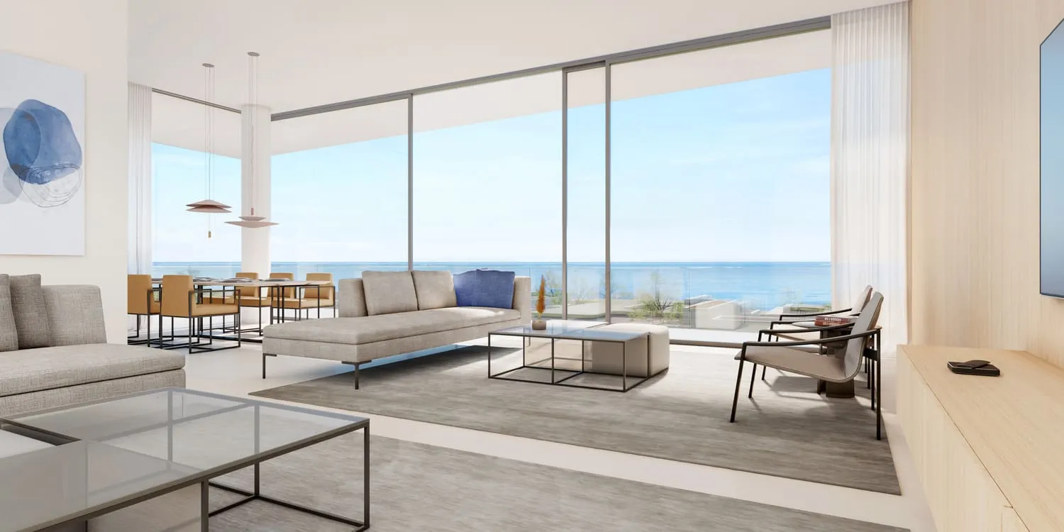 Al Zorah Seaside Hills — интерьер гостиной, фото 8
