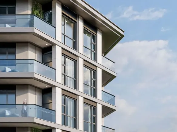 Alba Residence — фасад здания