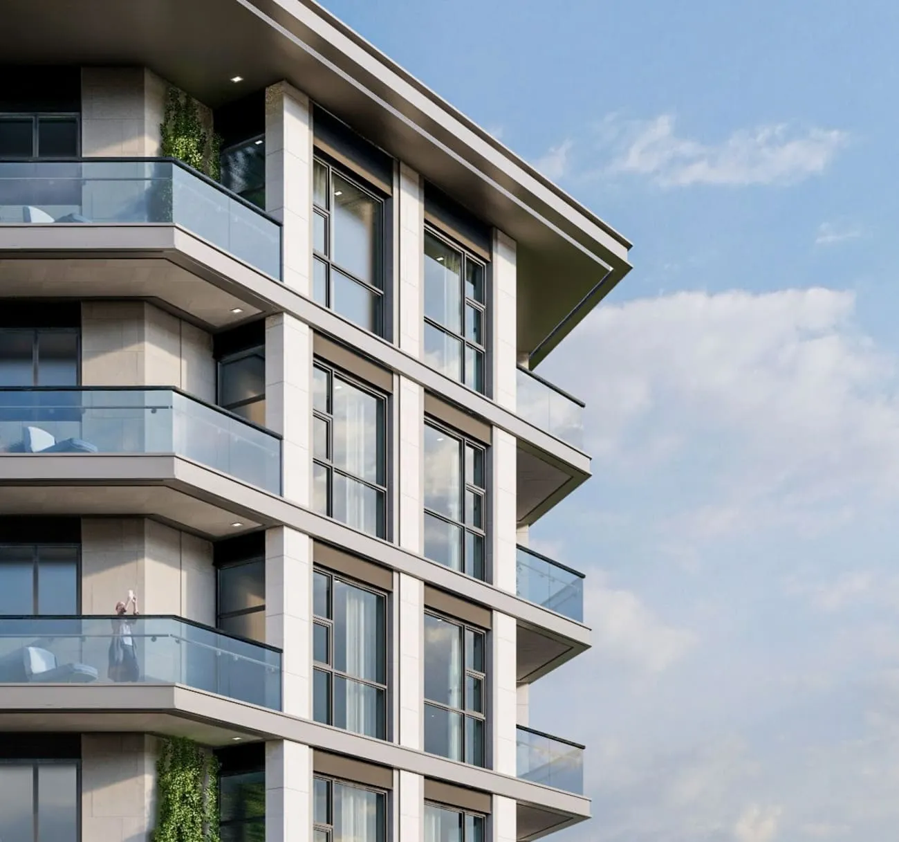 Alba Residence — фасад здания