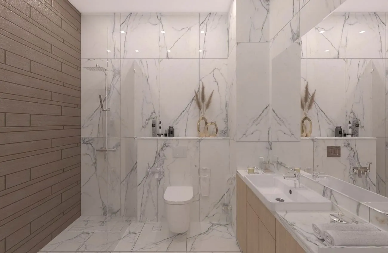 Alba Residence — ванная комната, фото 8