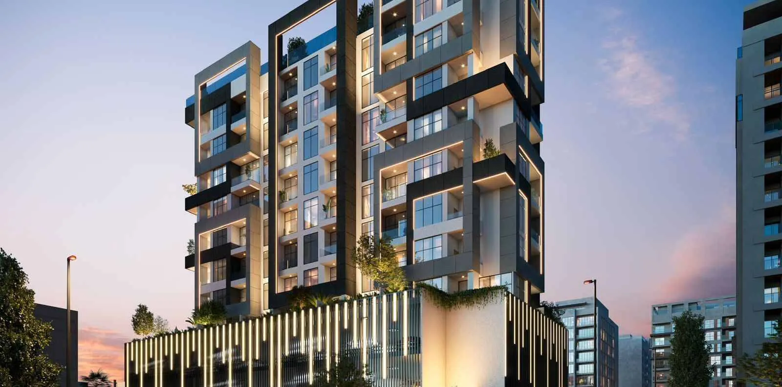 Alba Tower в районе Аль-Сатва — фото 1