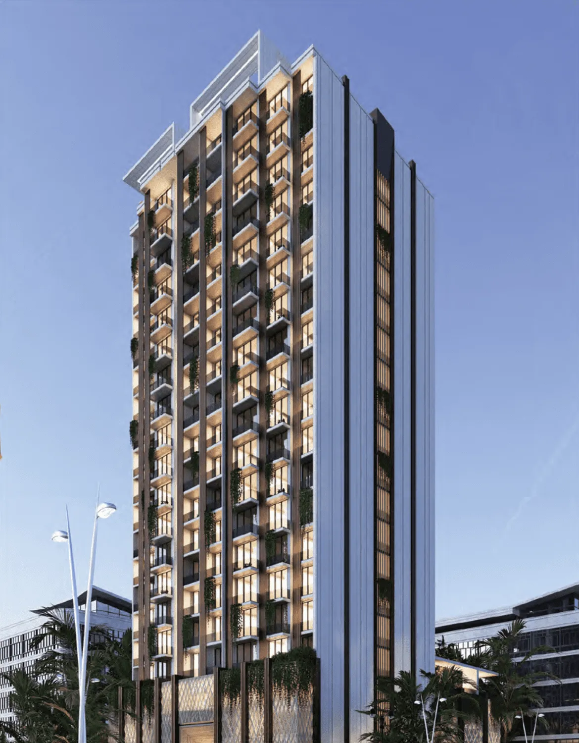 Alef Noon Residence — вид на комплекс
