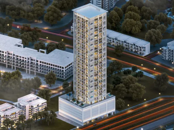 Alfal Residence в районе JVC (Джумейра Вилладж Серкл) — фото 1