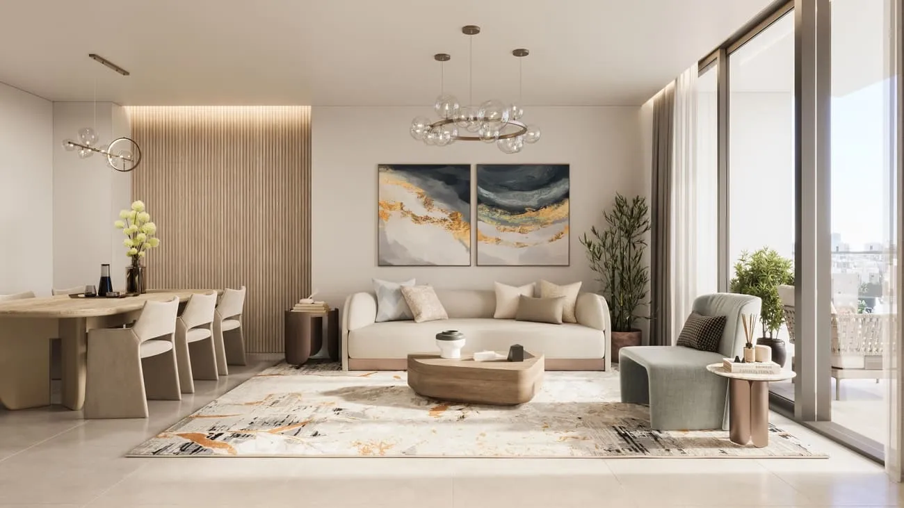 All Seasons Residence — интерьер гостиной