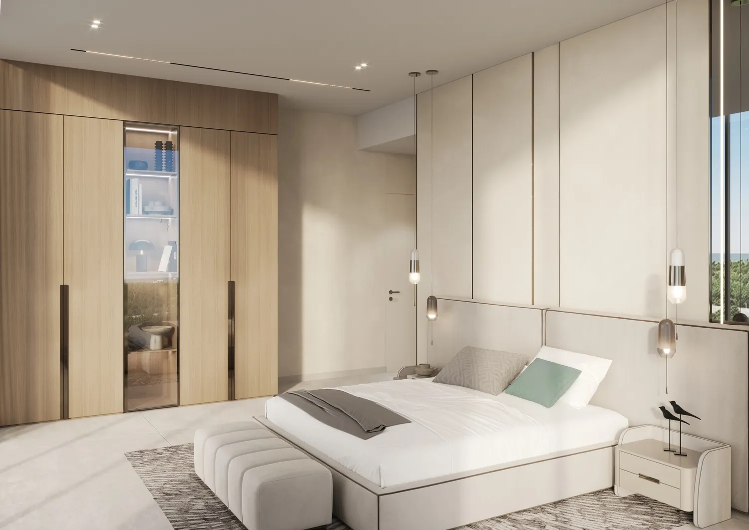 Allegro Residences — спальня