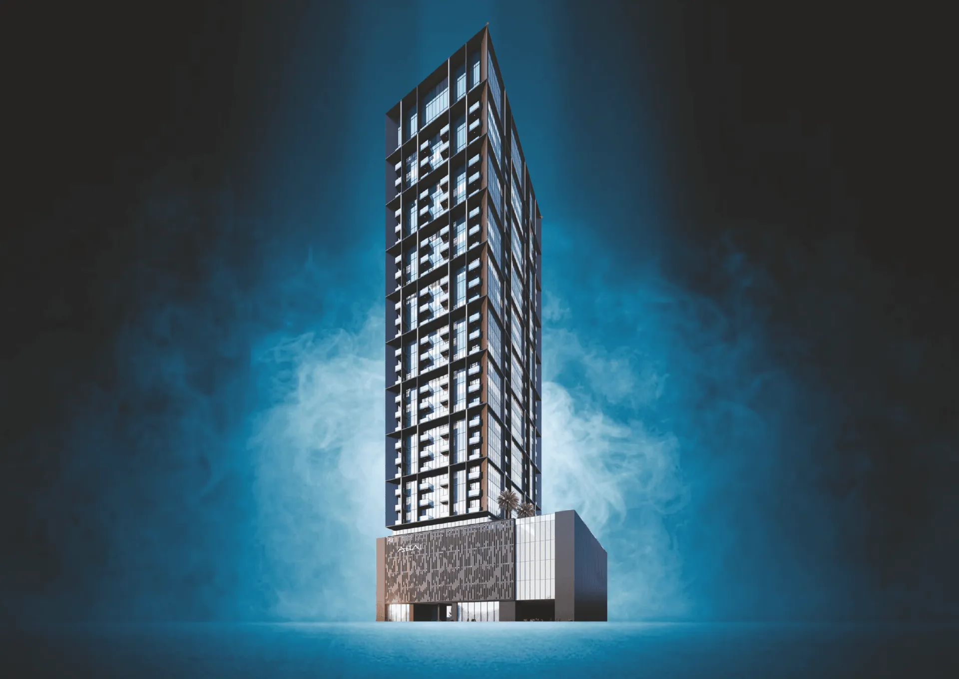 Altai Tower в районе JVT (Джумейра Вилладж Трайангл) — фото 1
