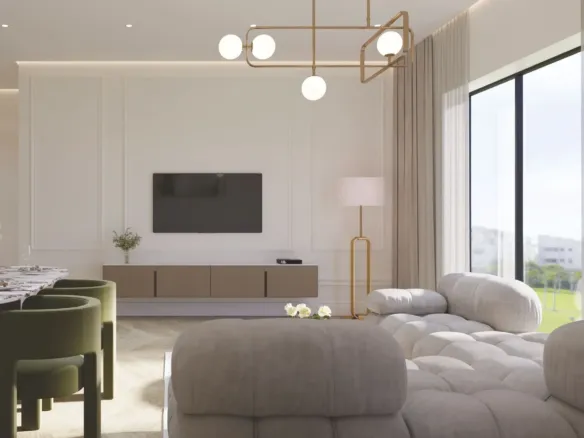 Altai Tower — интерьер гостиной