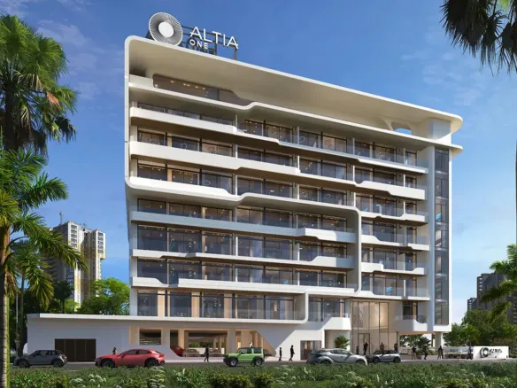 Altia One — фасад здания, фото 4