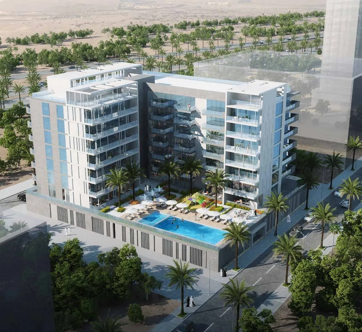 Amalia Residences — вид на комплекс