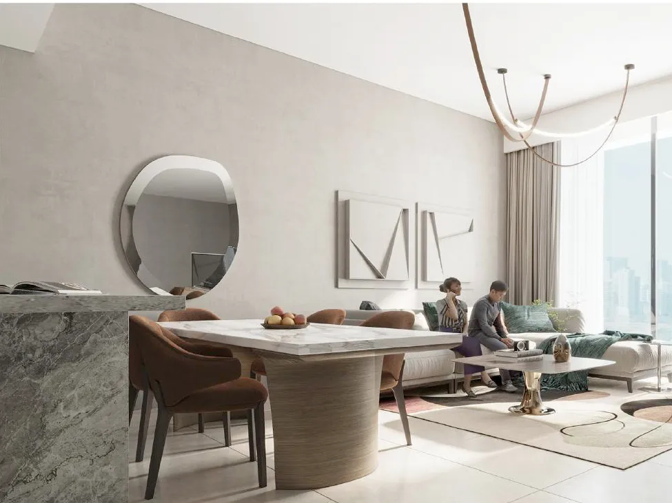 Amalia Residences — интерьер гостиной