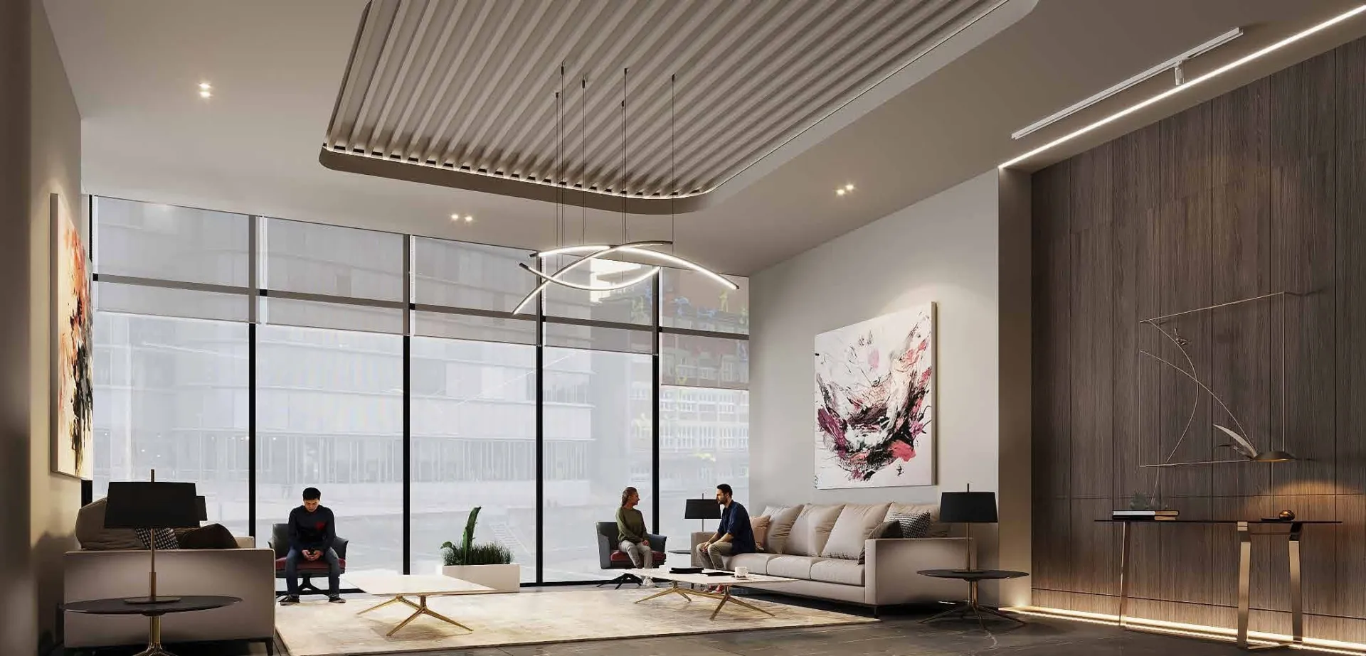 Amalia Residences — лобби