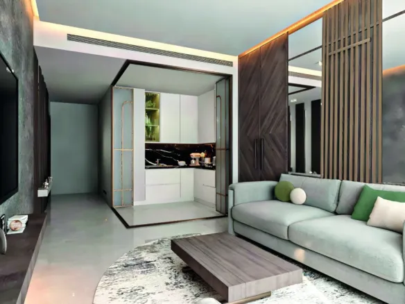 Amazonia Residence — интерьер гостиной, фото 12