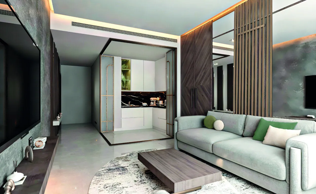 Amazonia Residence — интерьер гостиной, фото 12