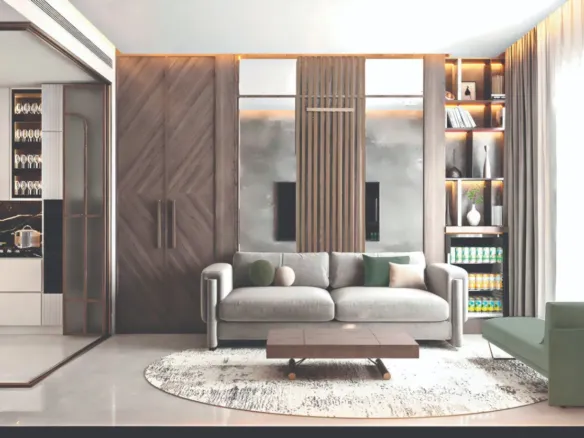 Amazonia Residence — интерьер гостиной, фото 15