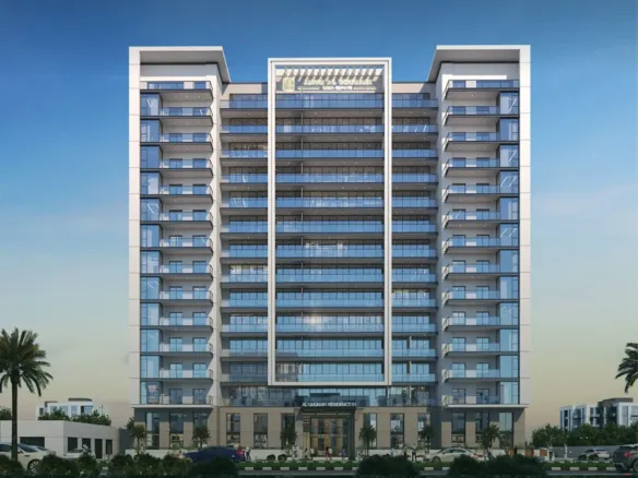 Amer Al Ghurair Residences — фасад здания