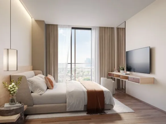 Amer Al Ghurair Residences — спальня