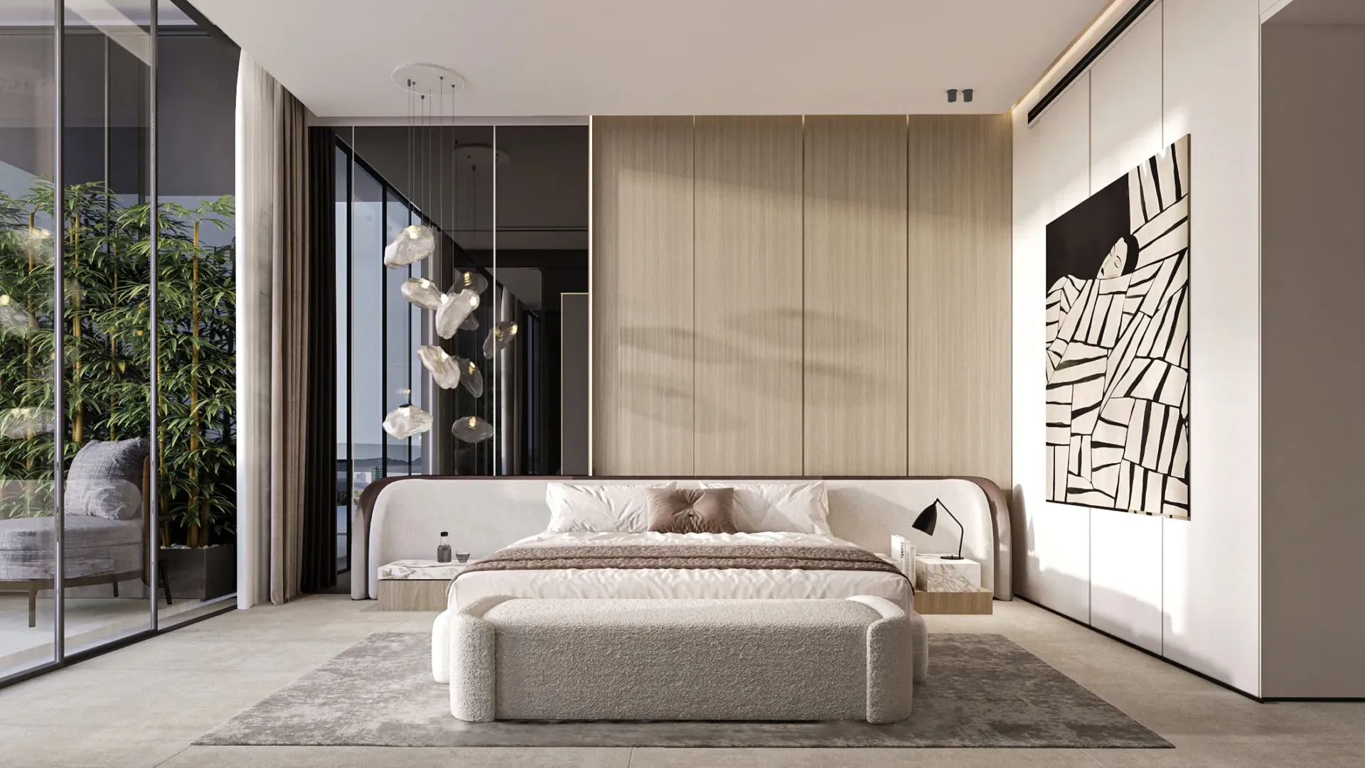Amra Residences — спальня