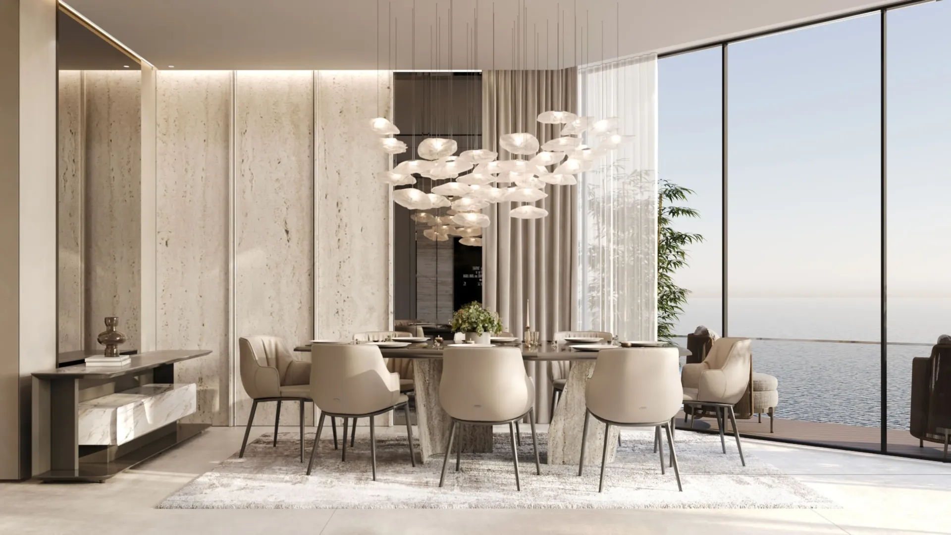 Amra Residences — обеденная зона