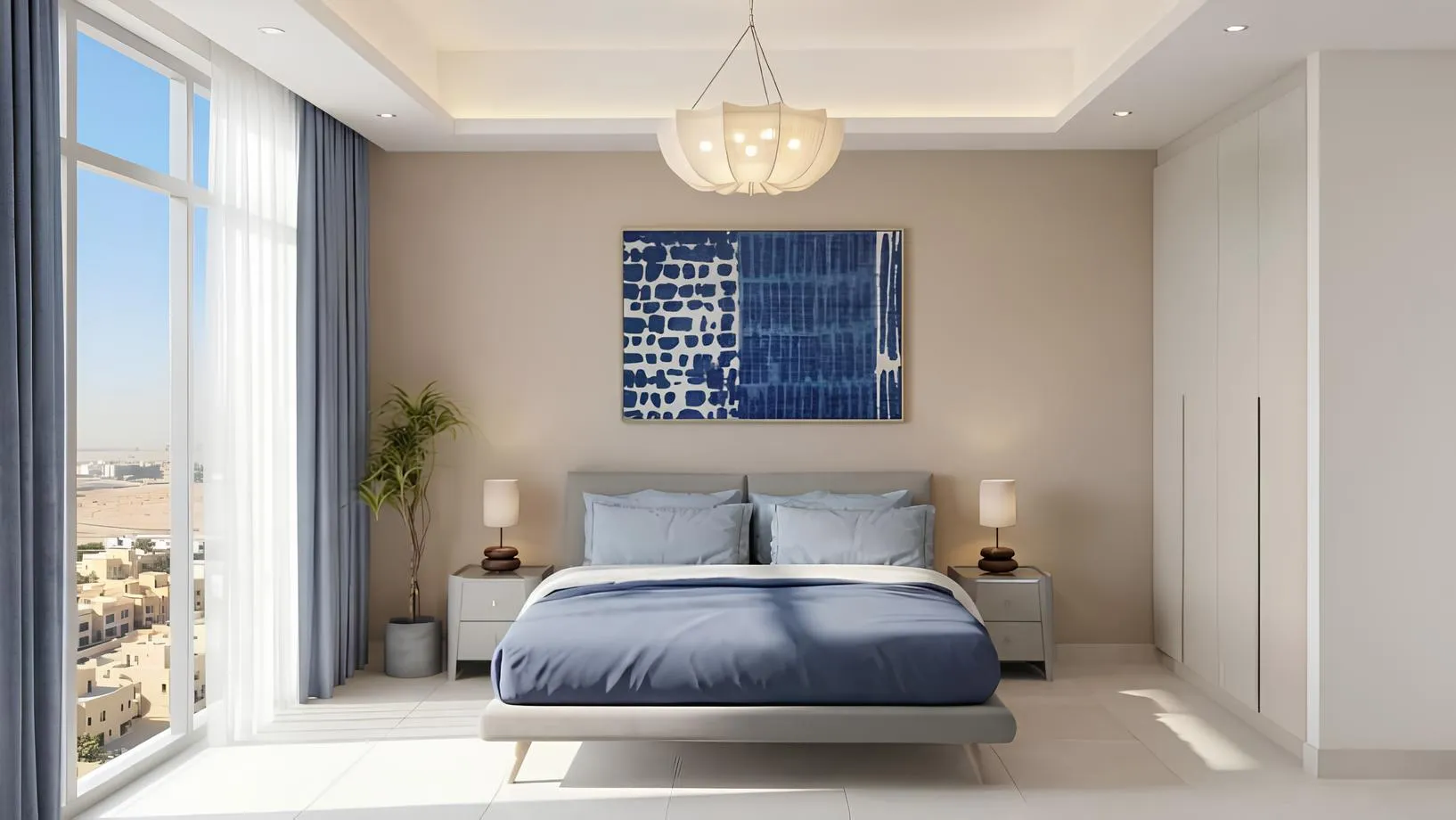 Amwaj Tower — спальня