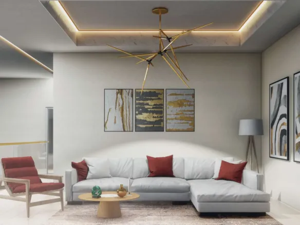 Anantara Residences — интерьер гостиной, фото 8