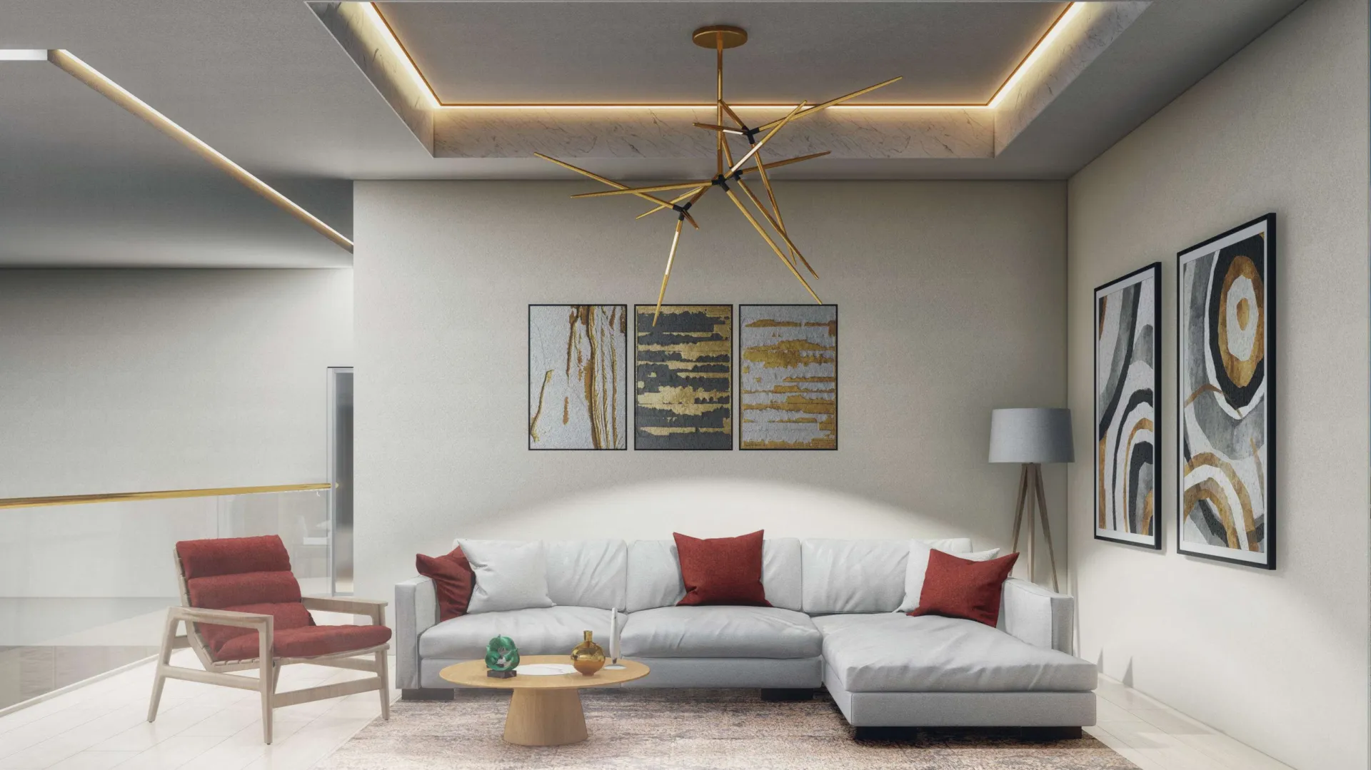 Anantara Residences — интерьер гостиной, фото 8