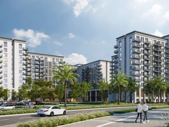Anbar Residences — вид на комплекс