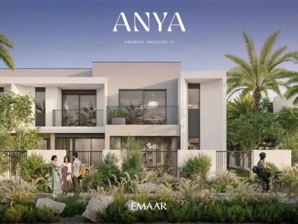 ANYA Townhouses — фасад таунхауса