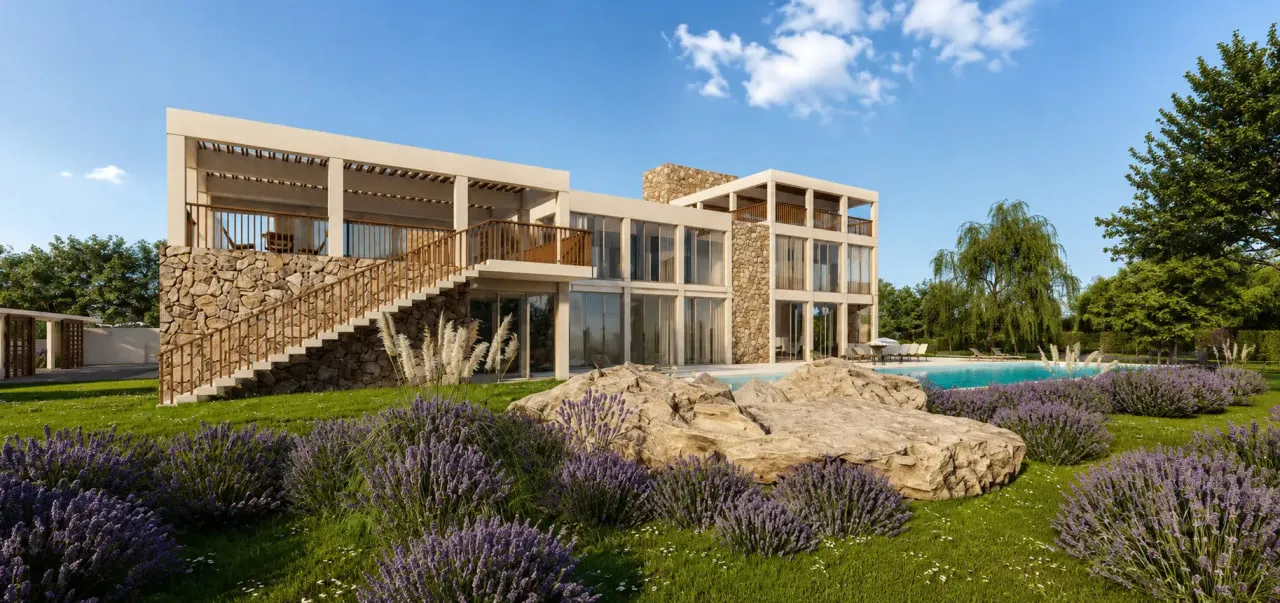 Arabian Hills Estate — фасад виллы