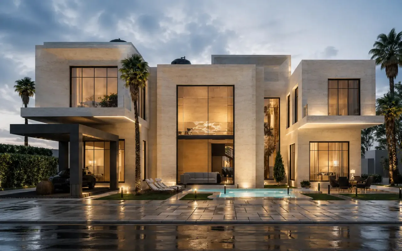 Arabian Hills Estate — фасад виллы, фото 7