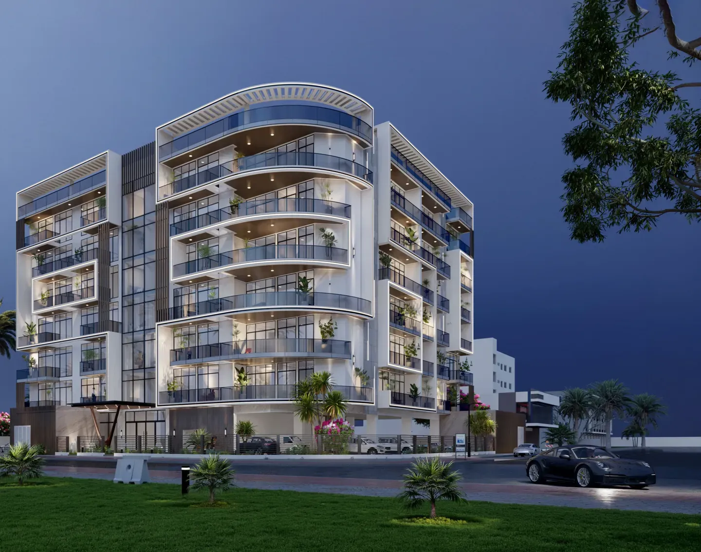 Arche Residences — вид на комплекс