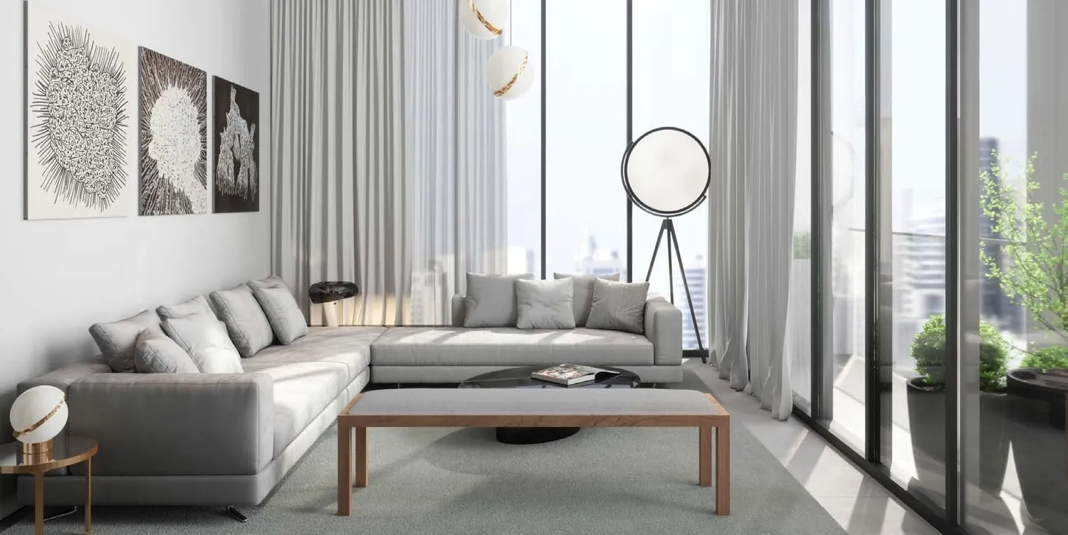 Areej Apartments — интерьер гостиной, фото 9