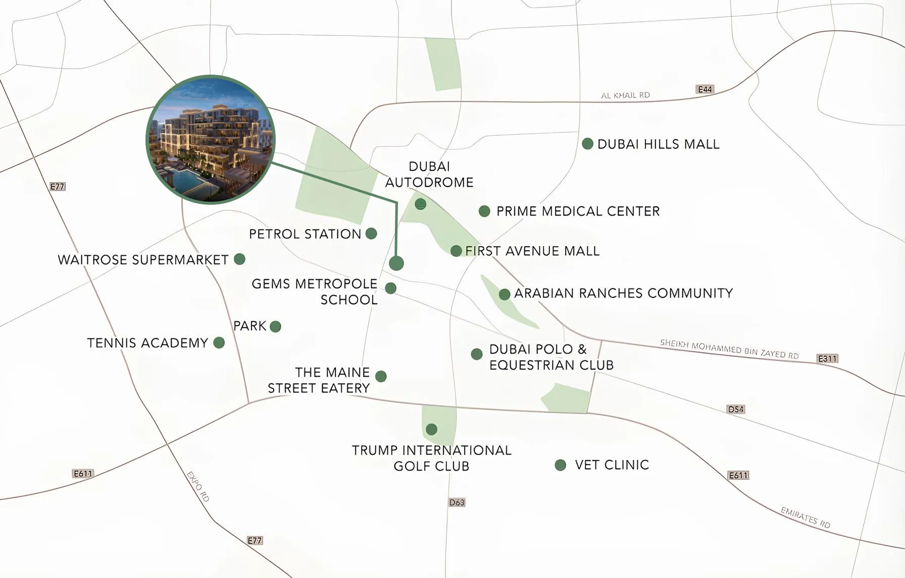 Arisha Terraces в районе Dubai Studio City — фото 12