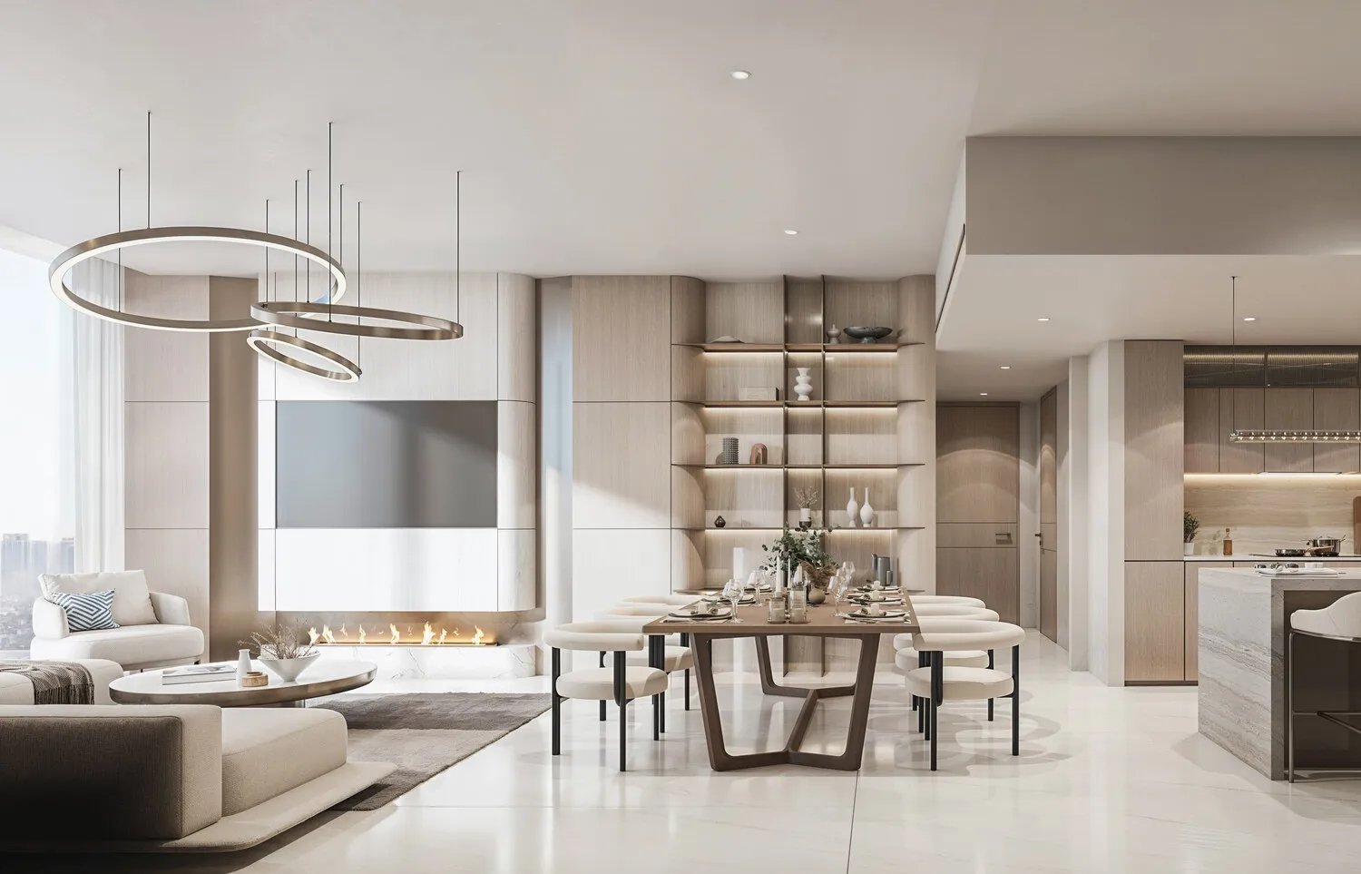 Arka Enclave Residences by Atmosphere Living — интерьер гостиной, фото 10