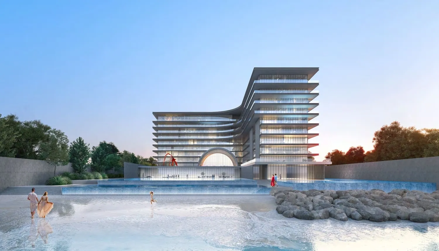 Armani Beach Residence в районе Пальма Джумейра — фото 1
