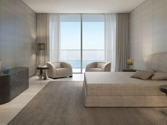 Armani Beach Residence — спальня, фото 6