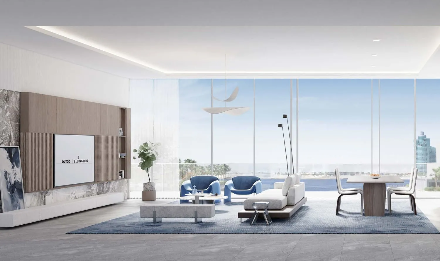 Art Bay — интерьер гостиной