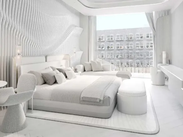 Artist Hotel — спальня