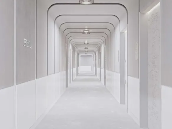 Artist Hotel — коридор