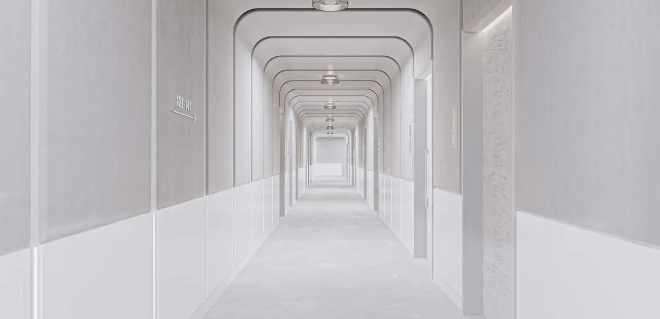 Artist Hotel — коридор
