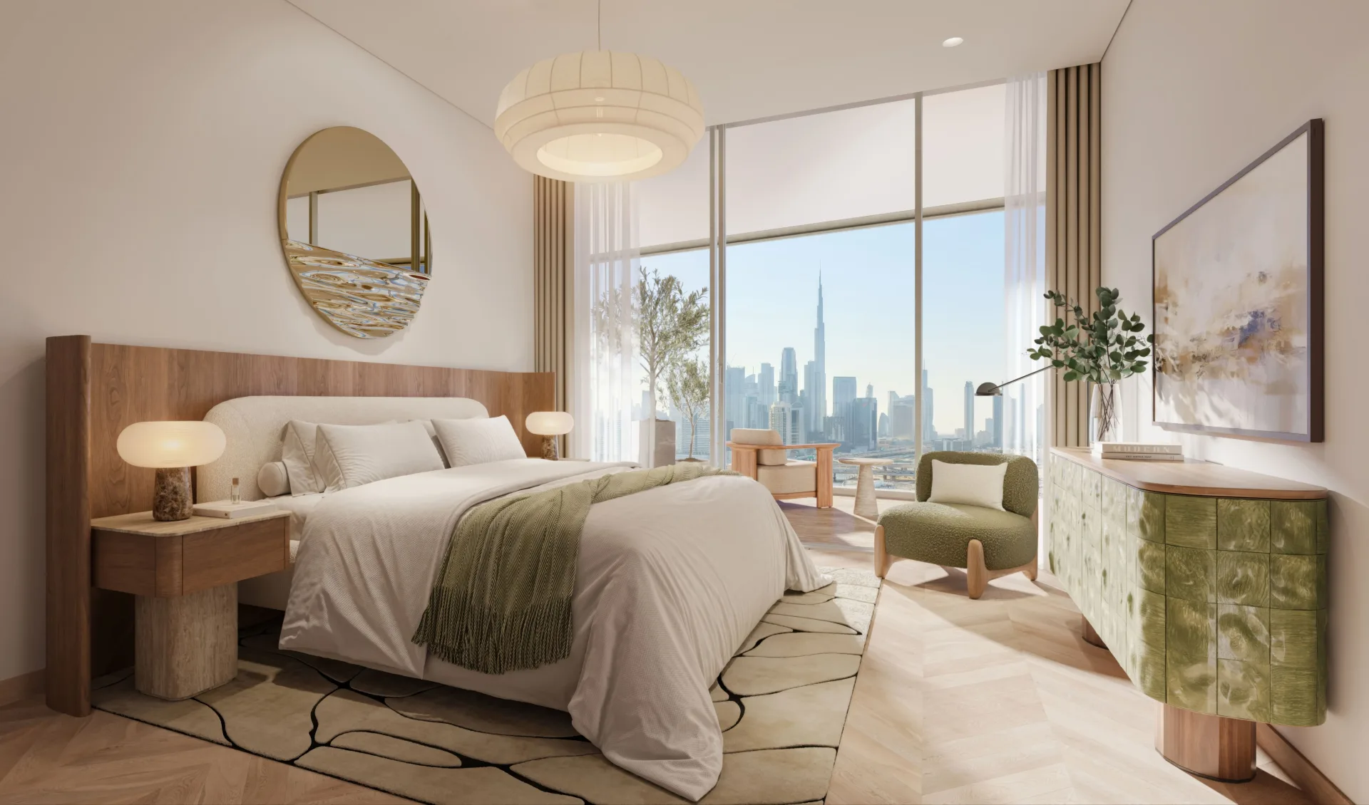 Artistry Two Residences — интерьер спальни