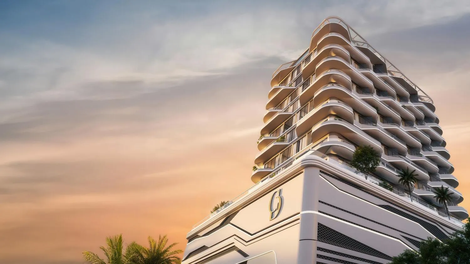 Arya Residences — фасад здания, фото 3