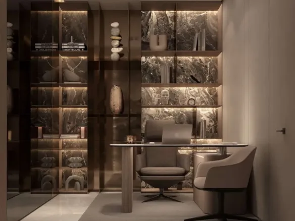 Arya Residences — рабочий кабинет