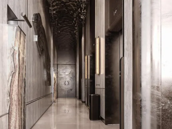 Arya Residences — лифтовый холл