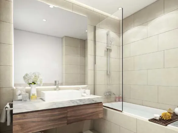 Asayel Apartments at MJL — ванная комната, фото 8
